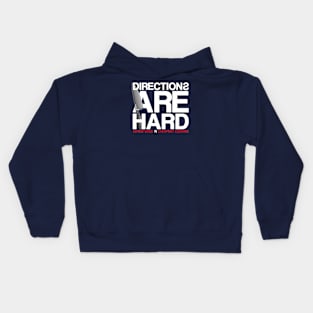 Directions Are Hard - Adventures in Everyday Cooking Kids Hoodie